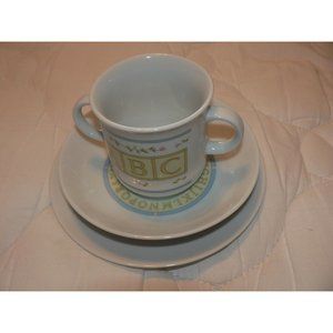 ONCE UPON A TIME CHILD'S MOTHER‎ GOOSE 3-Piece PLACE SETTING